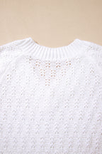 Emma Ribbed Edge Loose Sweater