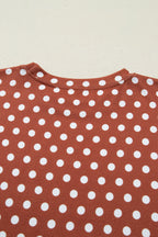 Ruthie Dot Print Short Set
