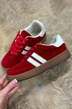 Harper Lace Up Flat Shoes