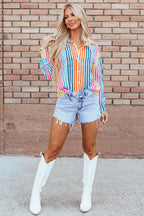 Winter Drop Shoulder Loose Shirt