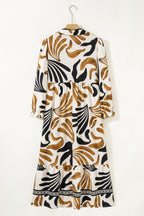 Zaylee Sleeve Ruffle Hem Dress