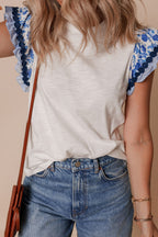 Wynter Ricrac Trim Blouse
