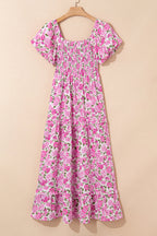 Raina Sleeve Flowy Long Dress