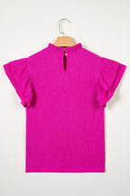 Londyn Trim Short Sleeve Blouse