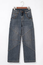 Alaya Straight High Waist Jeans