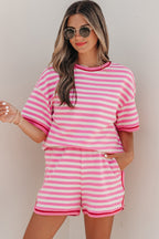 Matilda Trim Short Sleeve Set