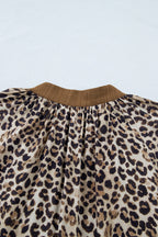 Kahlani Crinkled Colorblock Patchwork PLUS Blouse