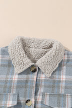 Madison Cuffs Patchwork Plaid Shirt