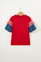 Aspyn Short Puff Sleeve Top
