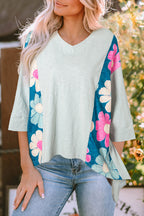 Yaretzi Oversized High Low Top