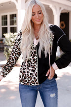 Aria Patchwork Hooded Sweatshirt