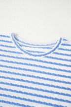 Madalyn Knitted Short Sleeve Top