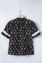 Aliya Short Sleeve Floral Shirt