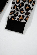 Jazmin Patched Open Front Cardigan