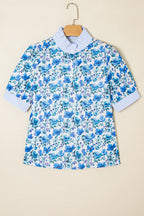 Blair Collared Short Sleeve Blouse