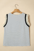 Sarah Trim Casual Tank Top