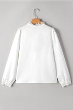 Ivy Patchwork Stand Loose Shirt