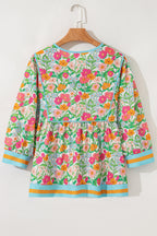Adley Puff Sleeve Babydoll Blouse