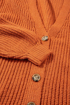 Rachel Front Chunky Cardigan Sweater