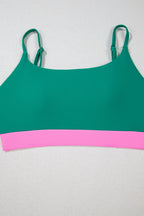 Cora Patchwork High Waisted Bikini