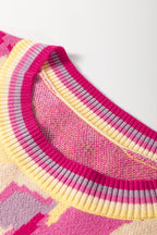 Aria Colorblock Balloon Sleeve Sweater