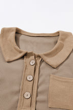 Bianca Waffle Knit Long Sleeve Top