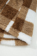 Amora Sherpa Loose Knit Cardigan