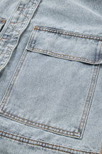 Sophia Zip Up Washed Jacket