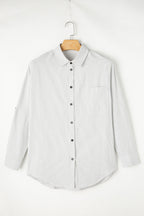 Zazita Tab Sleeve Long Shirt