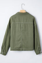 Isabella Collared Front Boyfriend Jacket