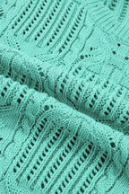 River Trim Short Sleeve Sweater