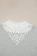 Sophia Patchwork Drop Shoulder Sweater