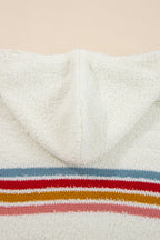 Lumikara accent Hooded Popcorn Sweater