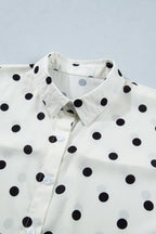 Taylor Print Loose Dolman Shirt