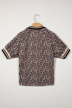 Seraphina Patchwork Short Sleeve Top