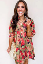 Annika Half Sleeve Mini Dress