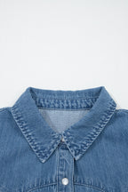 Keyla Ruffled Short Sleeve Shirt