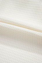 Ava Trim Waffle Knit Blouse
