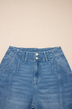 Hana Wash Cuffed Barrel Jeans