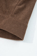 Catherine Lapel Collar Corduroy Jacket