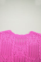 Ainara Trim Short Sleeve Sweater