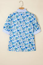 Blair Collared Short Sleeve Blouse