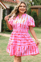 Octavia Plus Size Bow Tastic Dress