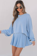Scarlett Corded Lantern Sleeve Top
