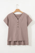 Giuliana Side Slit T Shirt