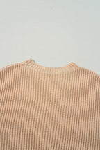 Avery Side Slits Loose Sweater