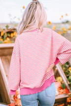 Eliana Loose Drop Shoulder Long Sleeve Top