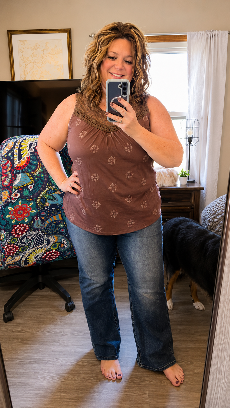 Sierra- Southwestern Boho Tank