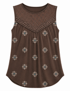 Sierra- Southwestern Boho Tank
