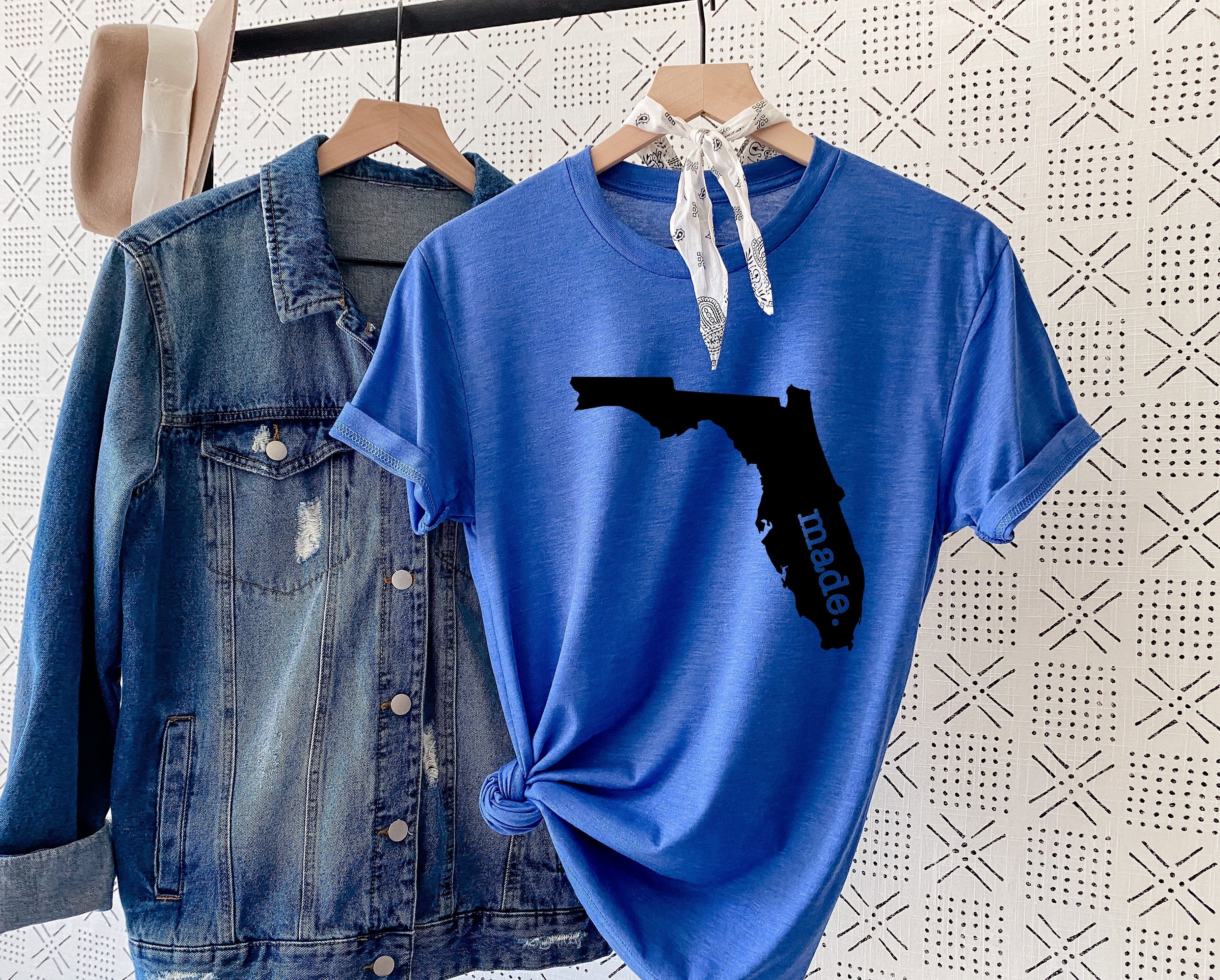 Wholesale florida Made Graphic Tee - White